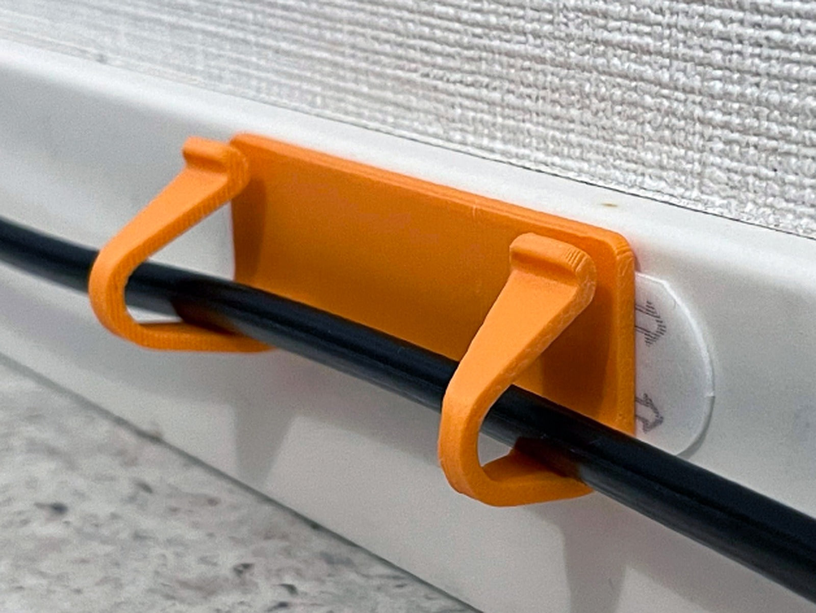 Cable Clip For 3M Comand Tab – 3D Baskı Modeli