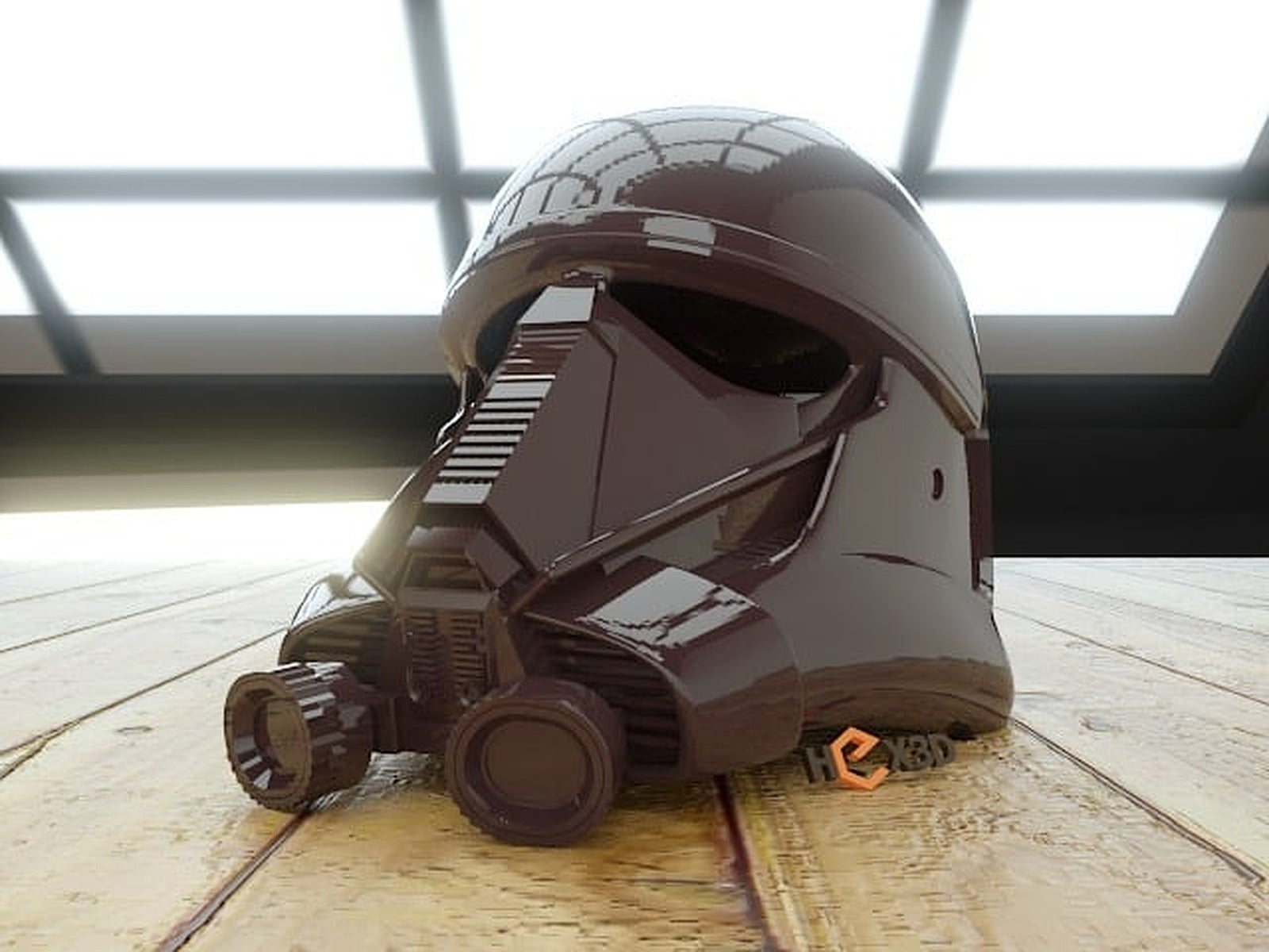 Death Trooper (AWT Trooper)  Full Scale Helmet (Rogue One) – 3D Baskı Modeli
