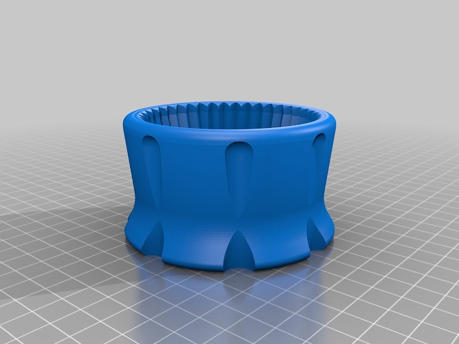 Cupcake Queen paper cup press – 3D Baskı Modeli