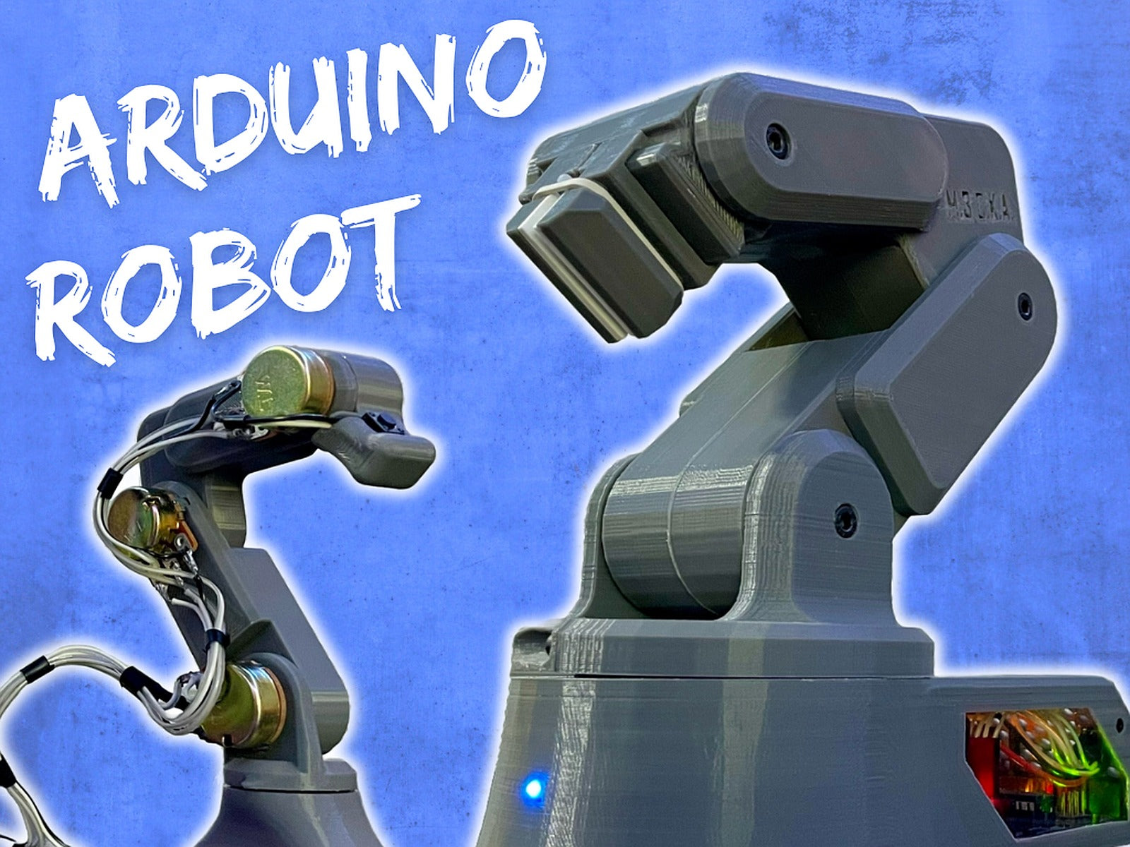 Compact Robot Arm (Arduino) - 3D Printed – 3D Baskı Modeli