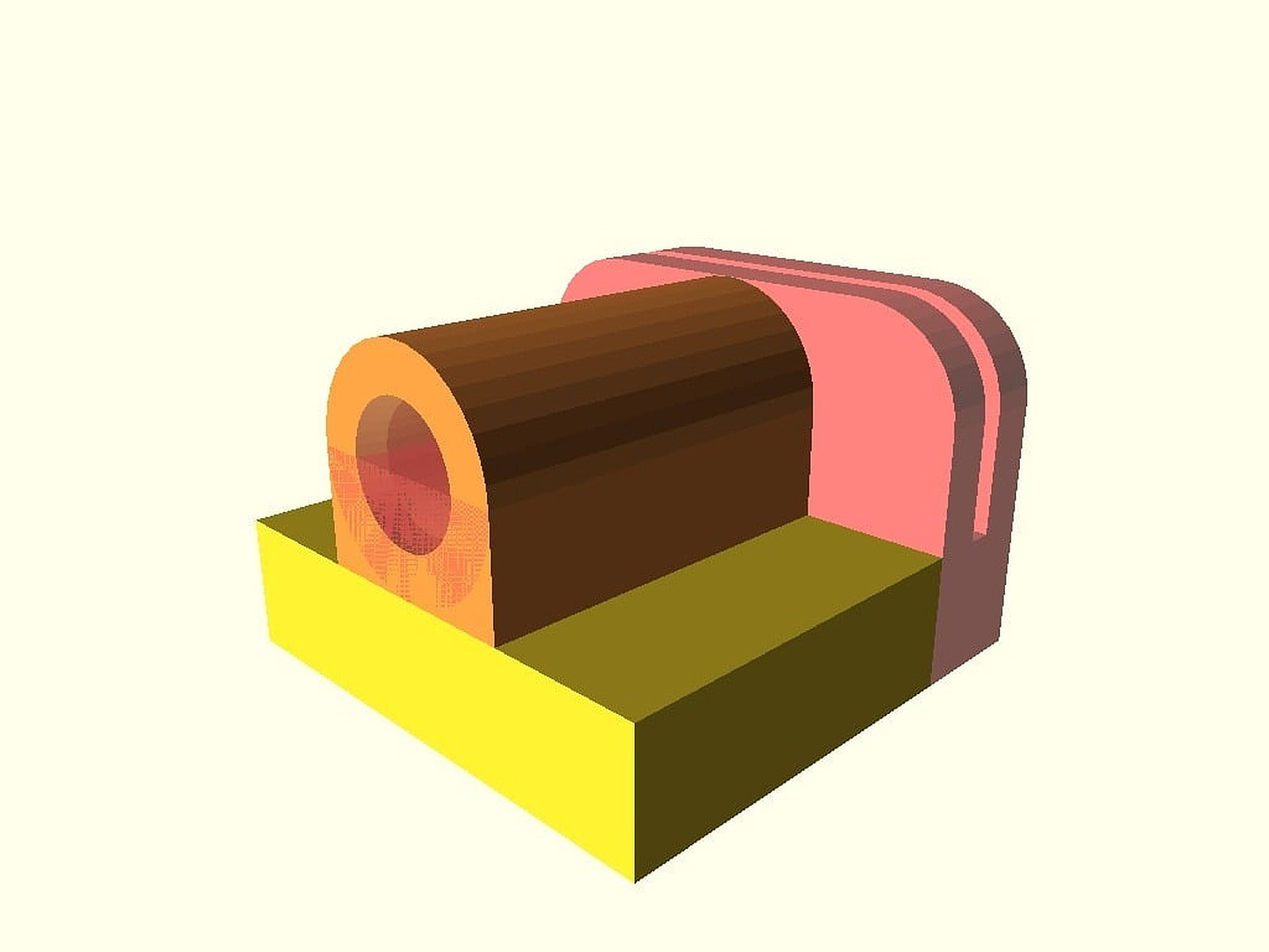 PTFE Tube Cutting Guide – 3D Baskı Modeli