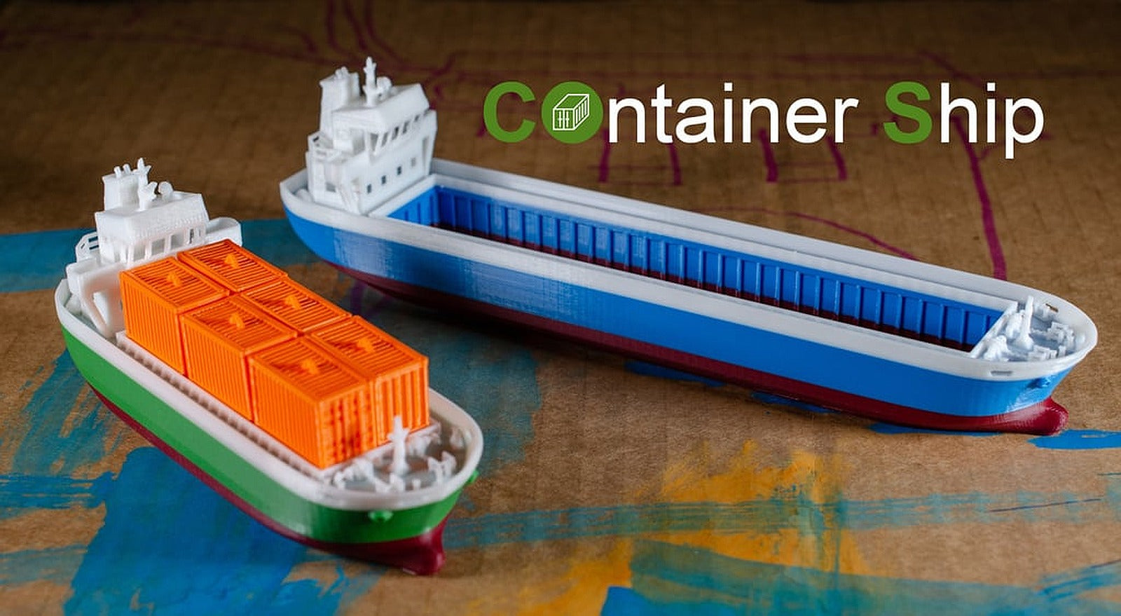 COS -  the Container Ship – 3D Baskı Modeli