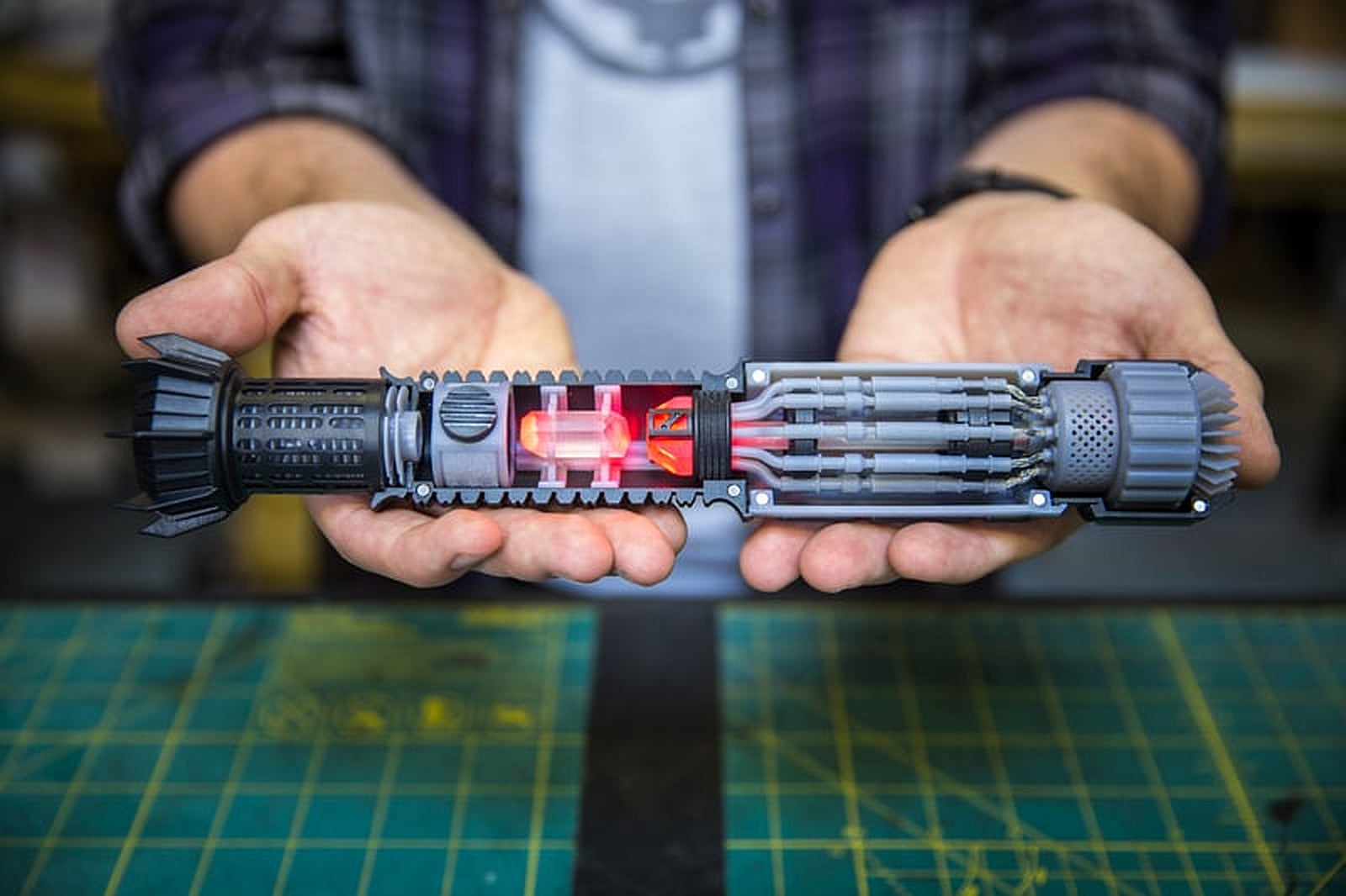 Cutaway Lightsaber – 3D Baskı Modeli