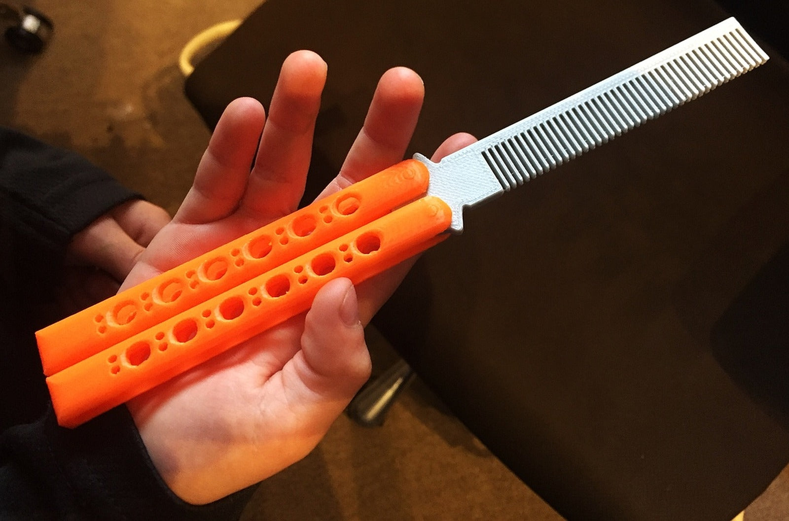 Butterfly Comb – 3D Baskı Modeli