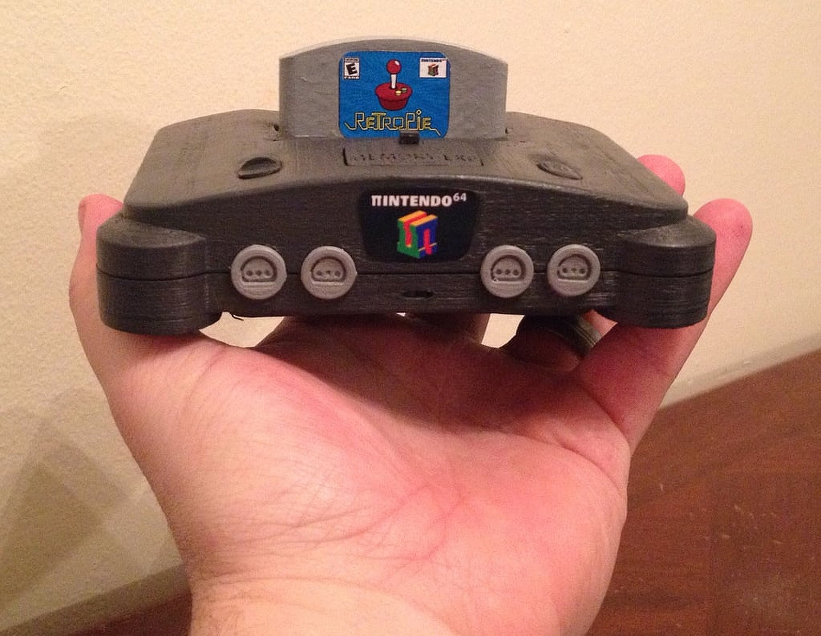 π64 (mini N64 kılıf for RPi3 & 4) – 3D Baskı Modeli