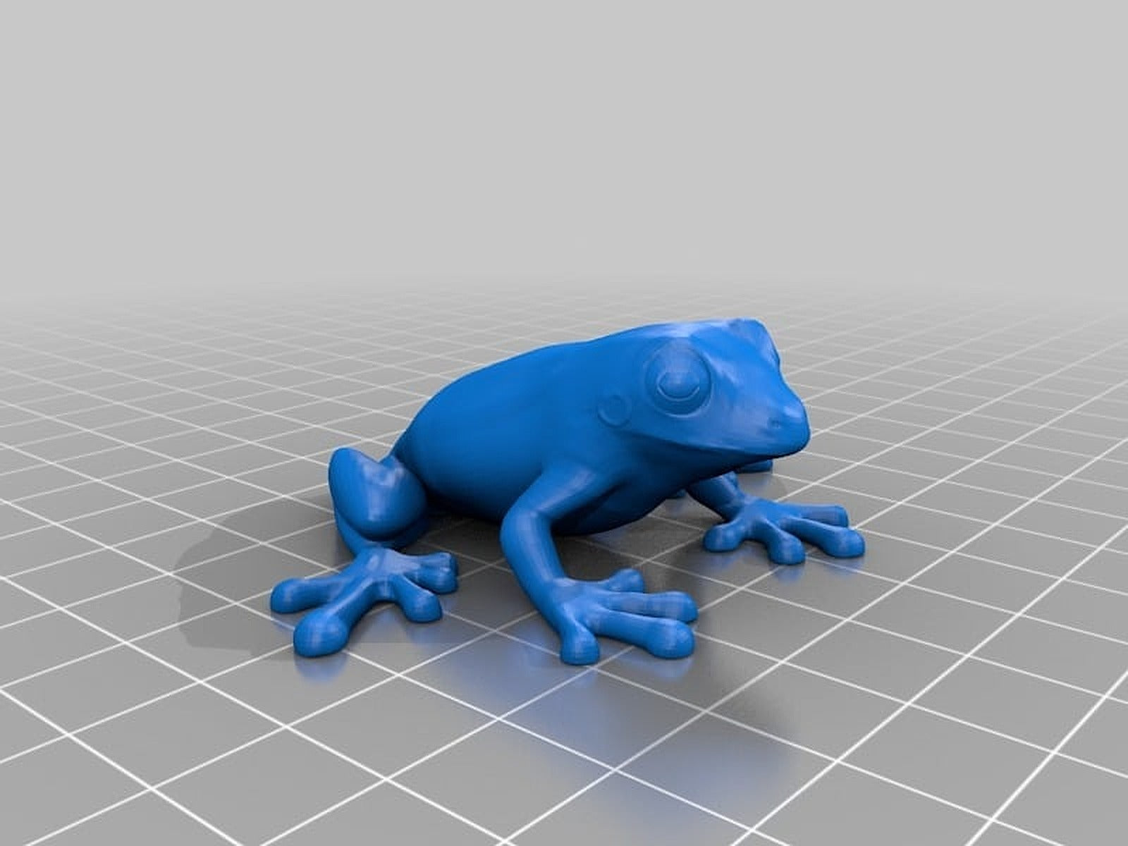 カエル（Frog）3Dデータ – 3D Baskı Modeli