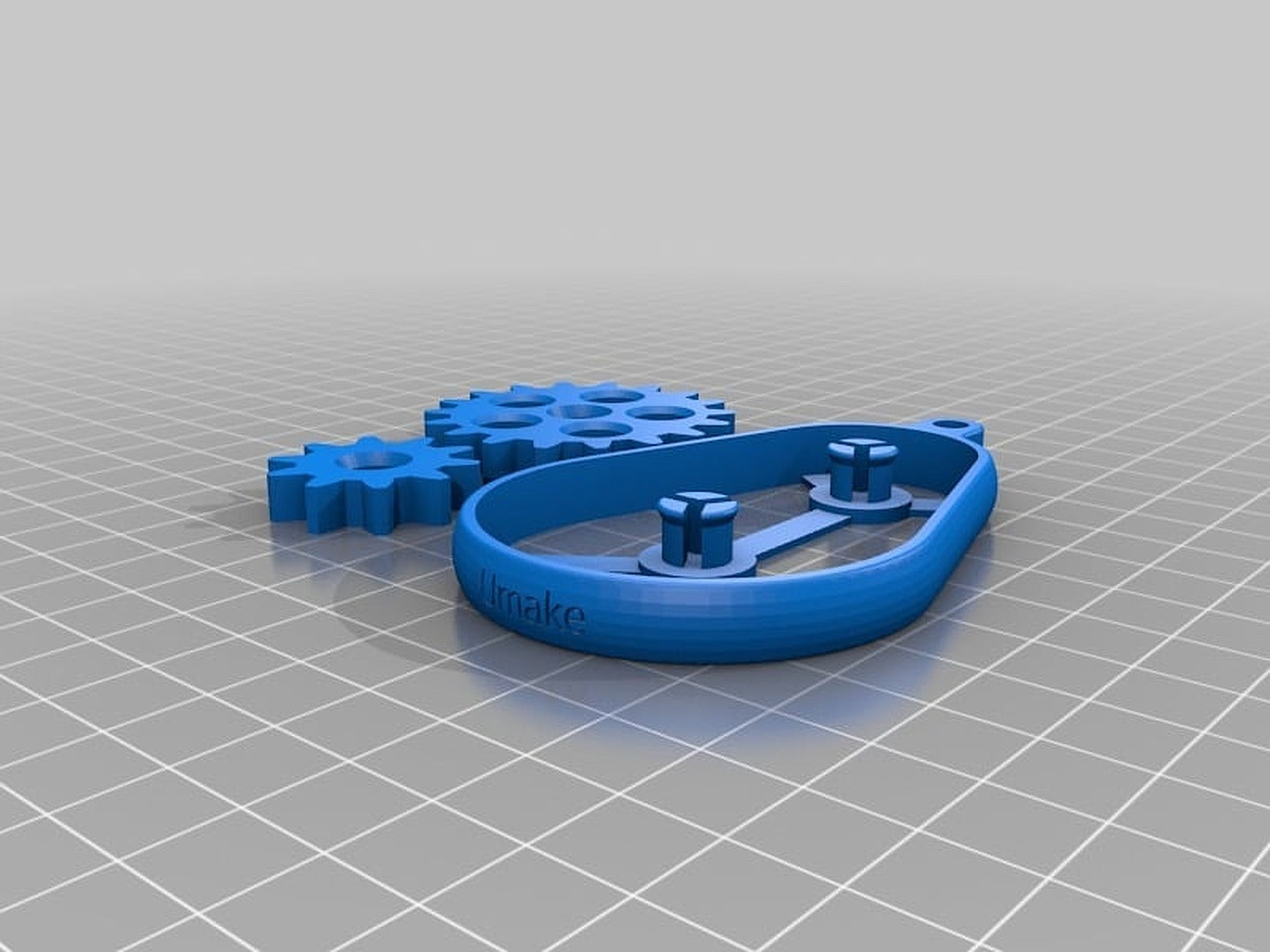 Gearbox anahtarlık XL – 3D Baskı Modeli