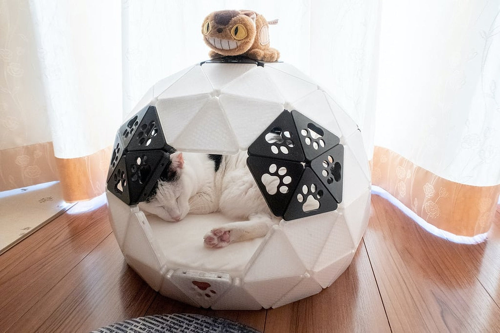 Geodesic Dome Cat House – 3D Baskı Modeli