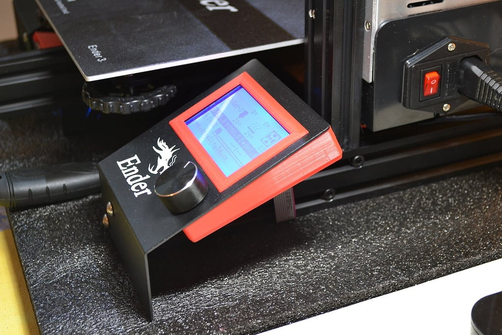 Ender 3 LCD Cover – 3D Baskı Modeli