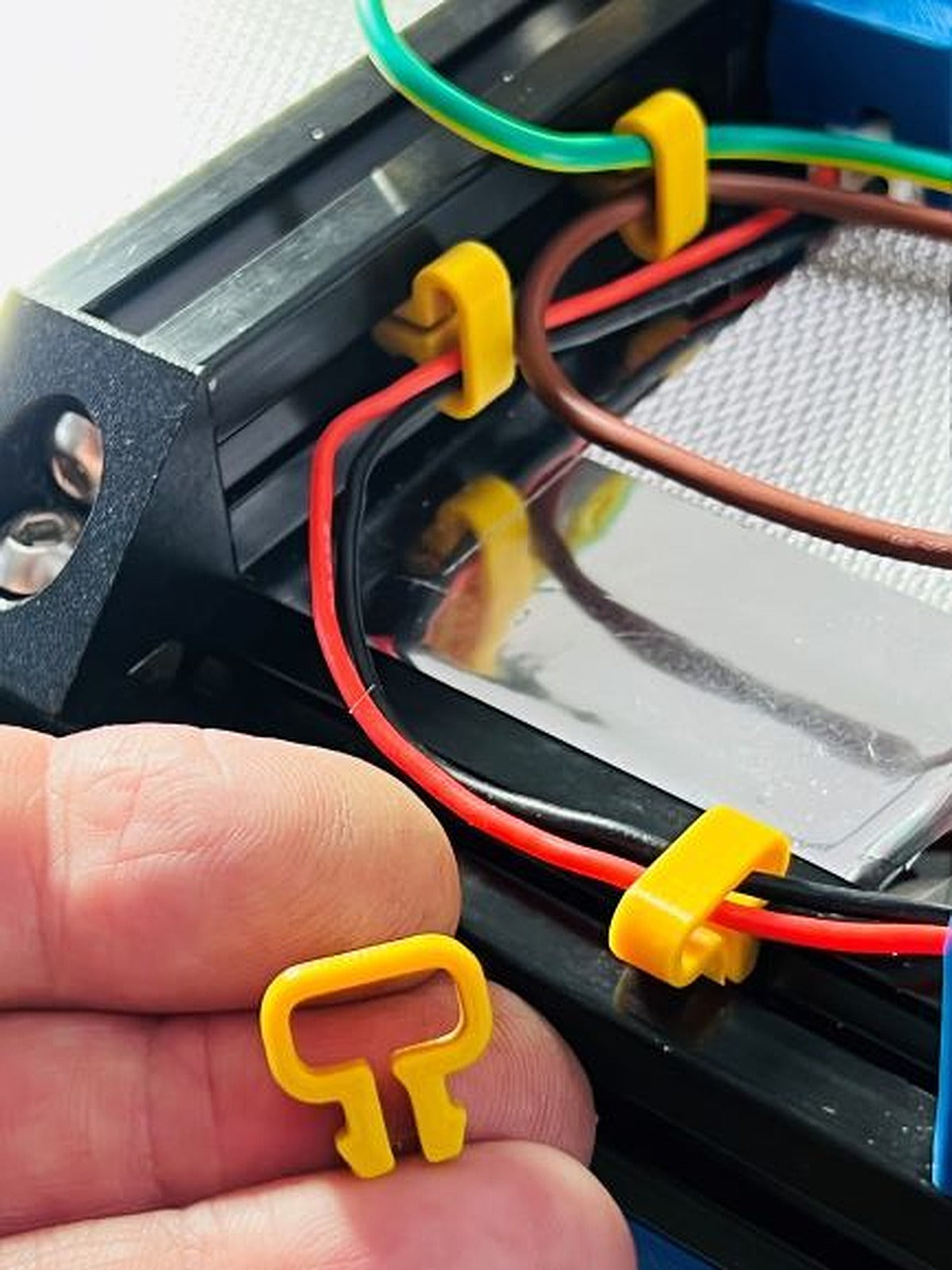 Cable clip for 2020 profile Voron – 3D Baskı Modeli