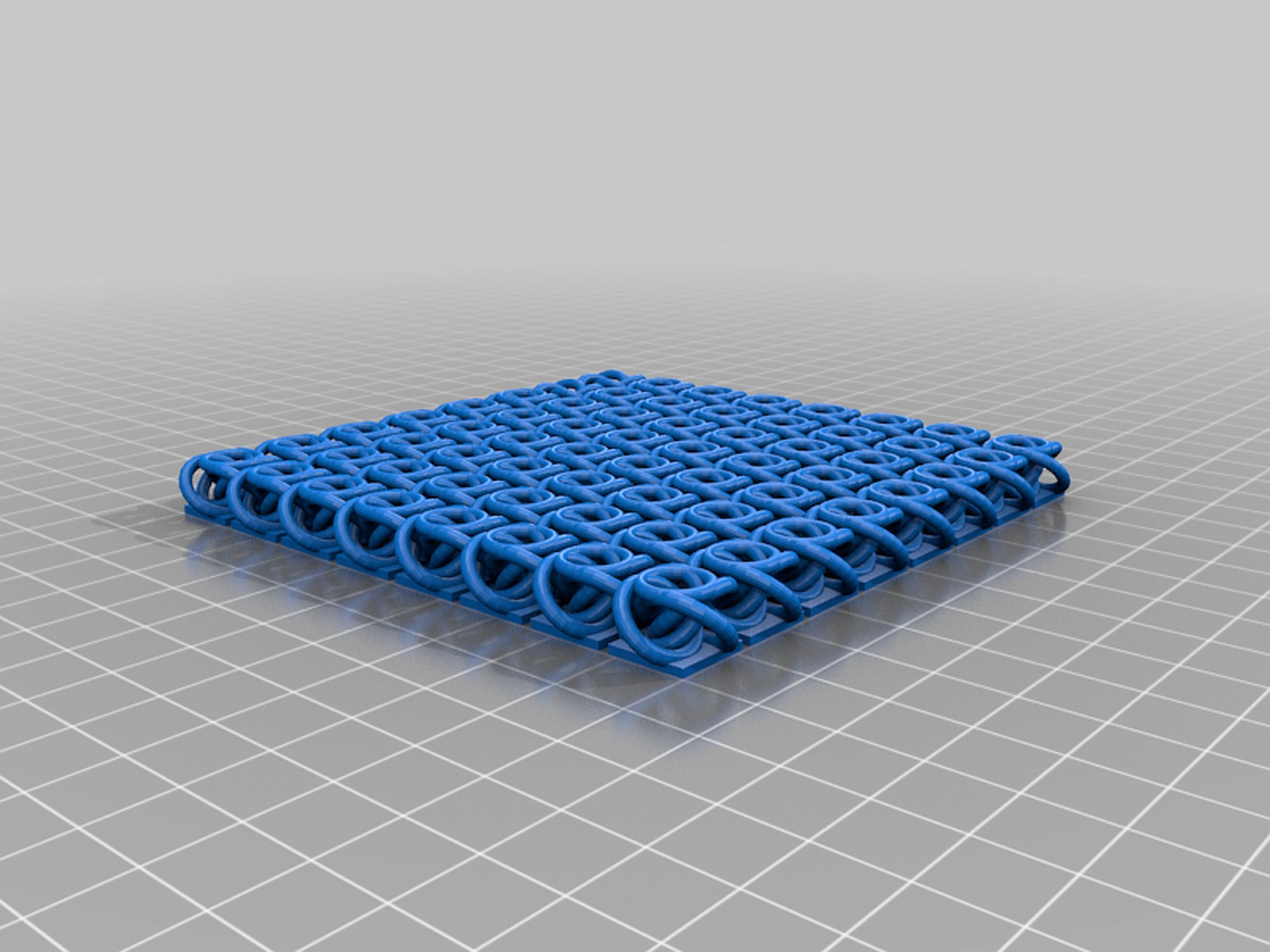 NASA chain mail, printable (scaled) – 3D Baskı Modeli