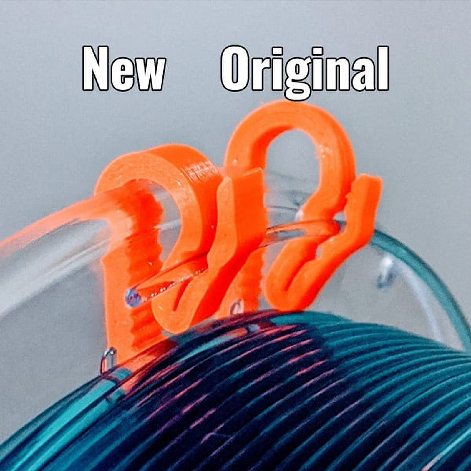 Smaller Universal Filament Clip – 3D Baskı Modeli