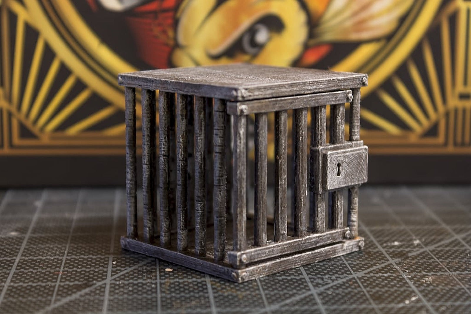 Opening Cage Miniature – 3D Baskı Modeli