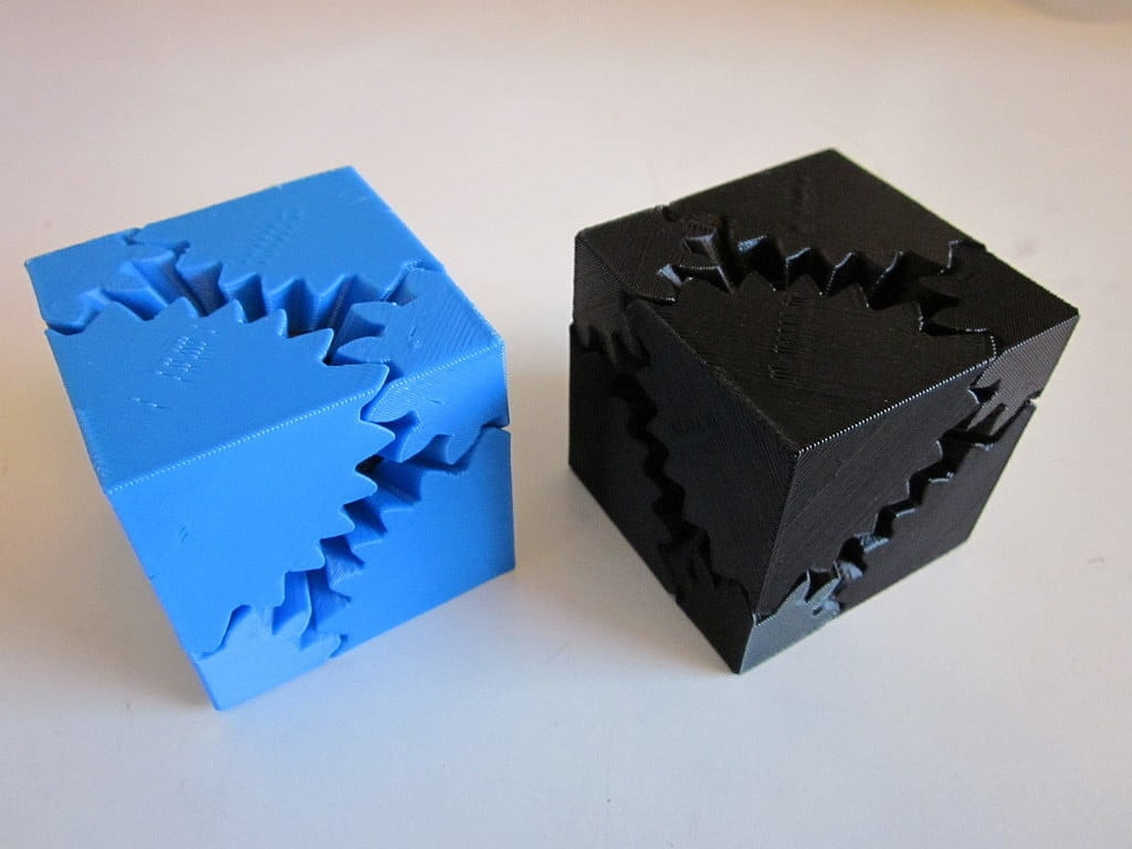 Screwless Cube Gears – 3D Baskı Modeli