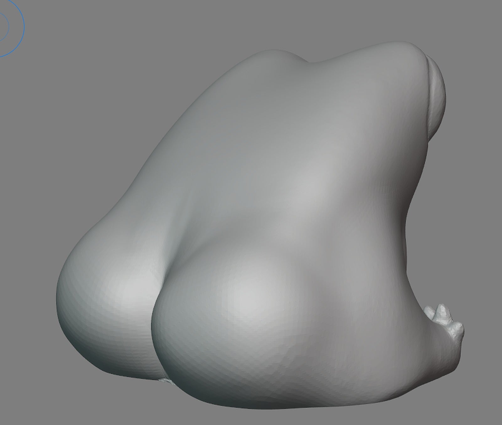 Fred The Frog Butt Thicc – 3D Baskı Modeli