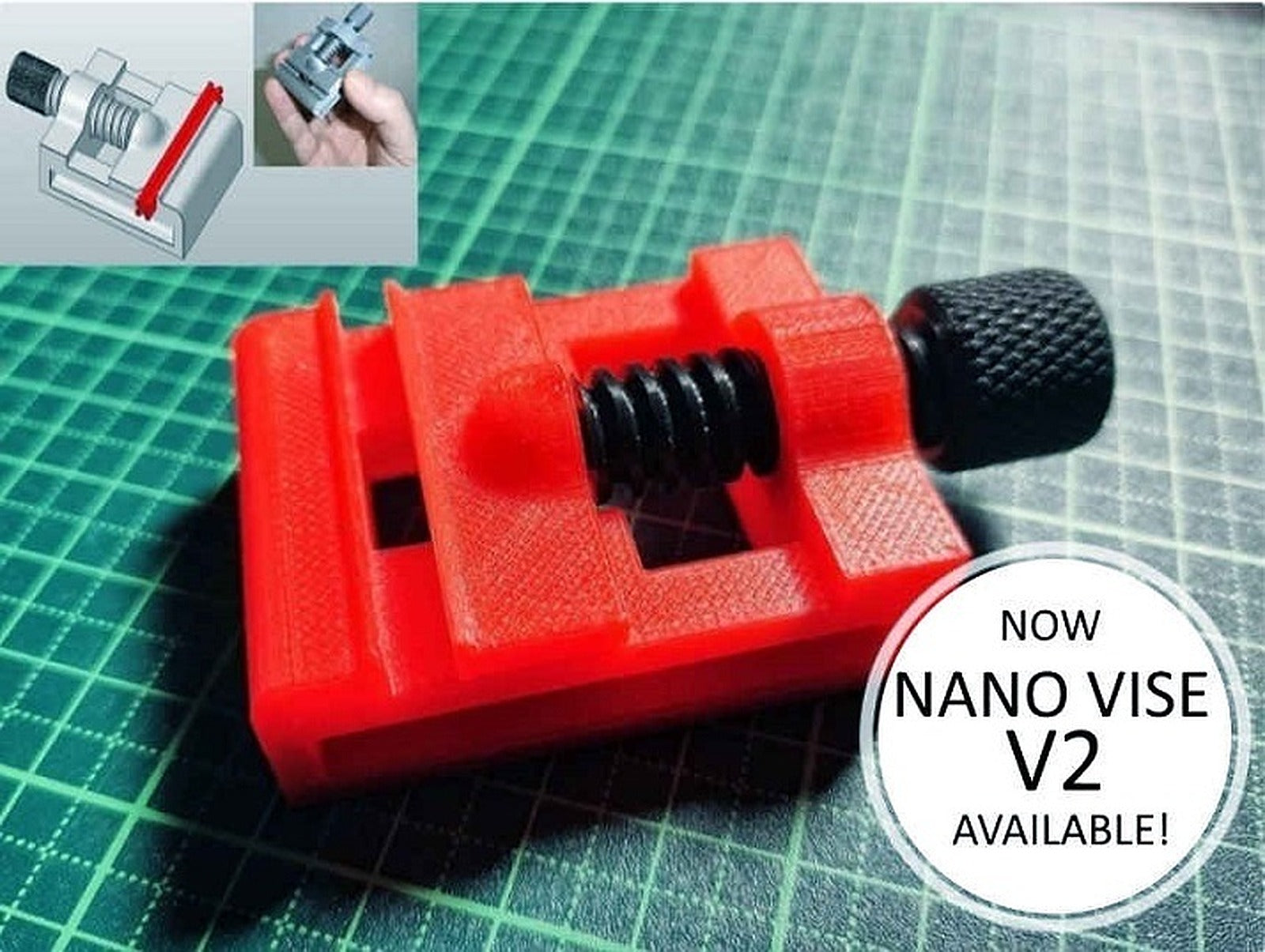 Nano Vise – 3D Baskı Modeli