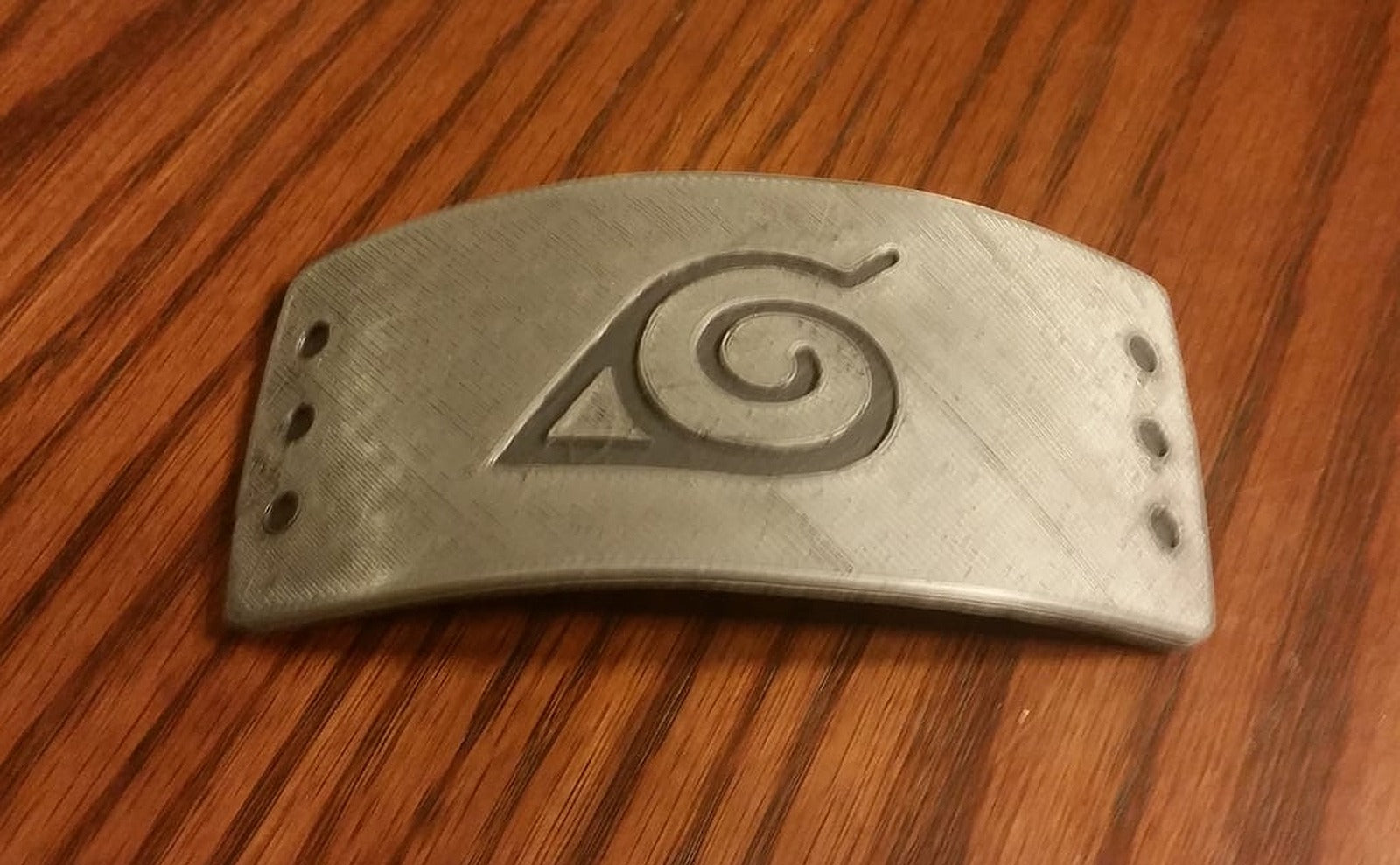 Naruto Konoha Leaf Headband - Cosplay – 3D Baskı Modeli