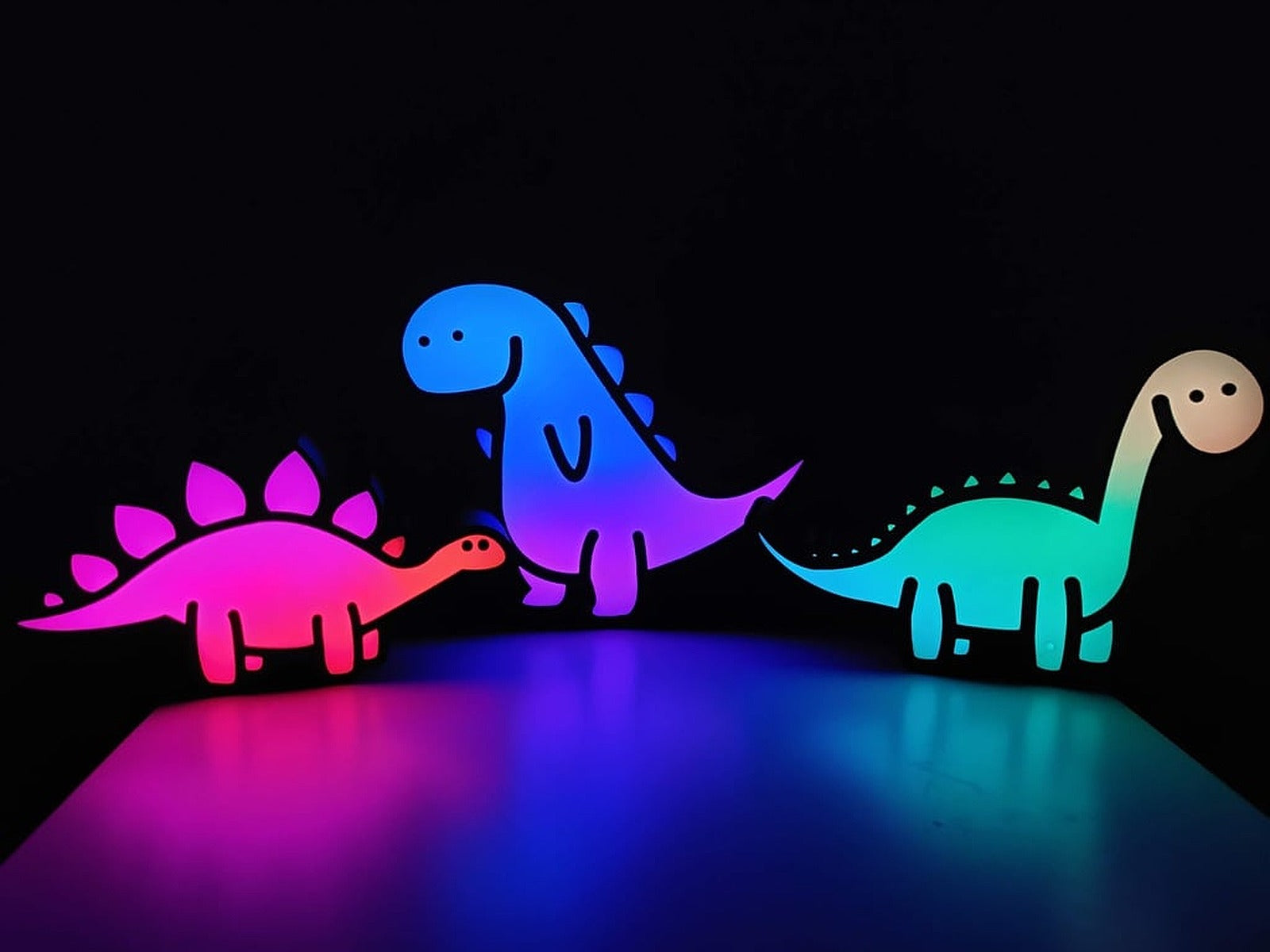 Dino Night Light (add programmable Leds and Arduino) – 3D Baskı Modeli