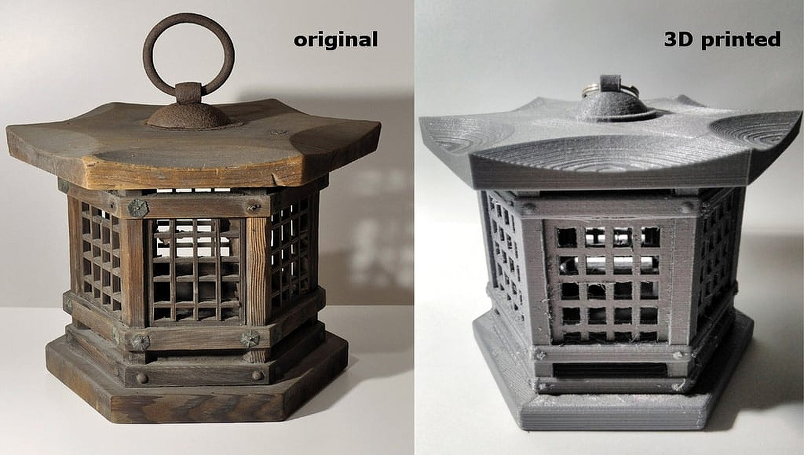 Japanese Lantern Replica – 3D Baskı Modeli