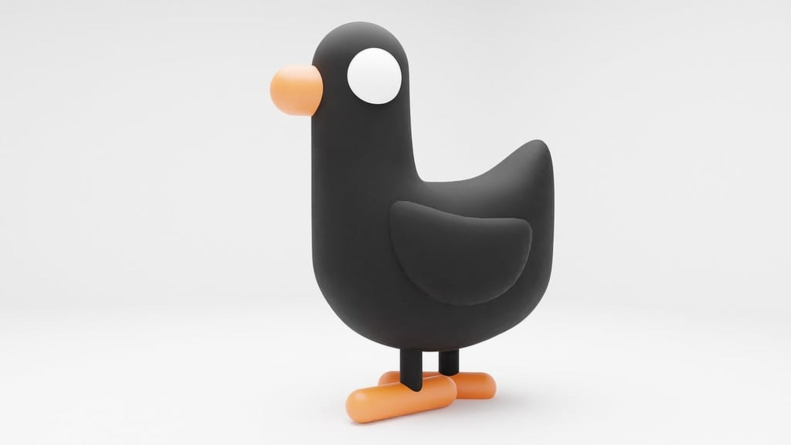 Kurzgesagt Duck – 3D Baskı Modeli