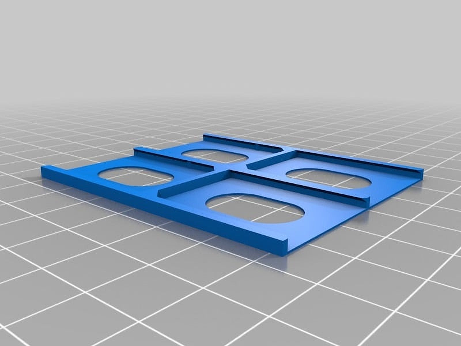 Flat SD Card stand – 3D Baskı Modeli