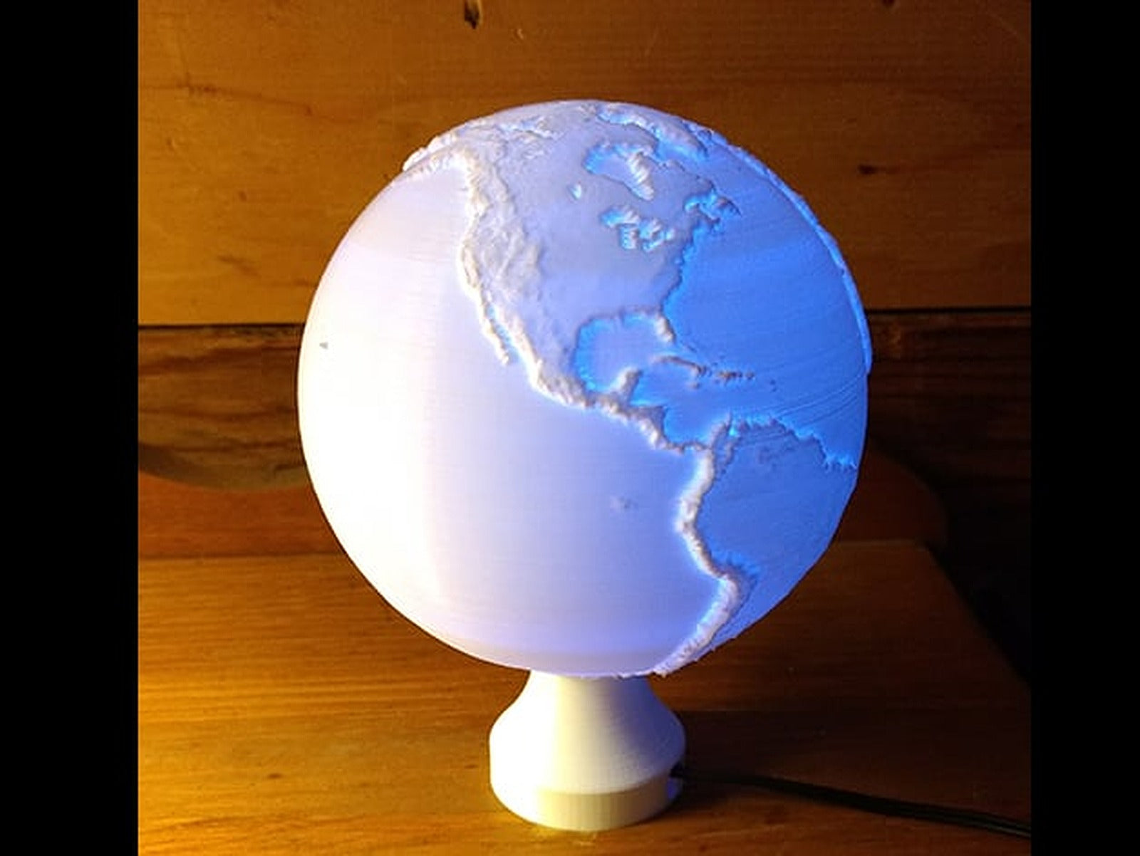 Globe Lamp - Earth – 3D Baskı Modeli