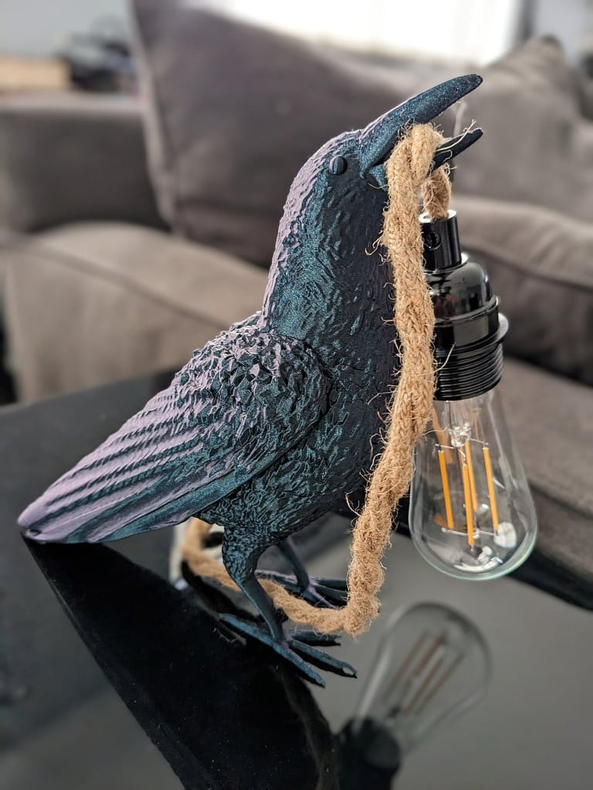 Crow Model (Lamp) – 3D Baskı Modeli