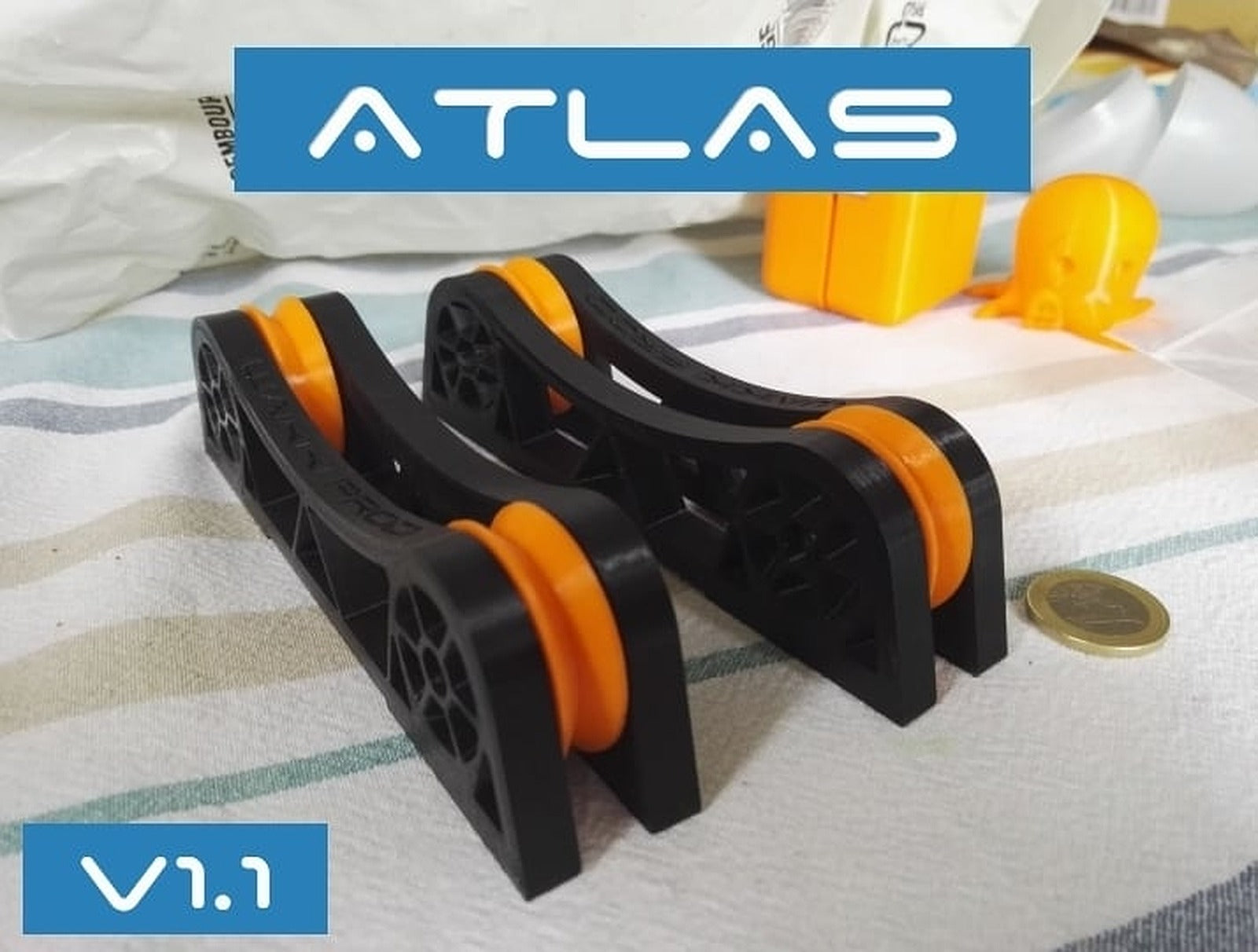 ATLAS - The universal strong spool stand – 3D Baskı Modeli