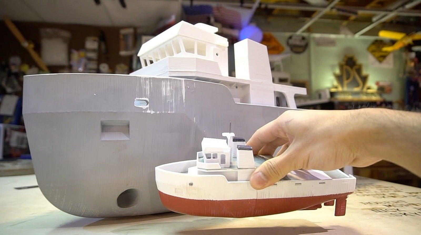 Utility Ship – 3D Baskı Modeli