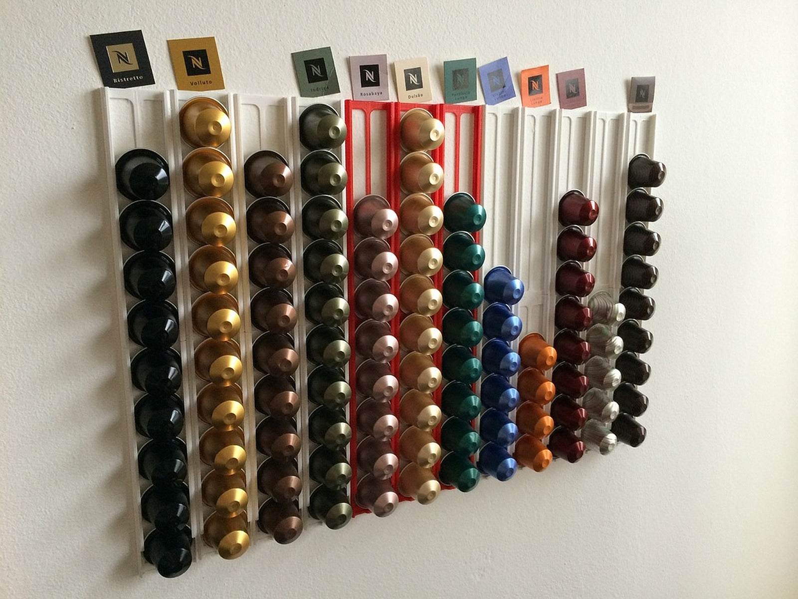 Nespresso capsule wall stand light – 3D Baskı Modeli