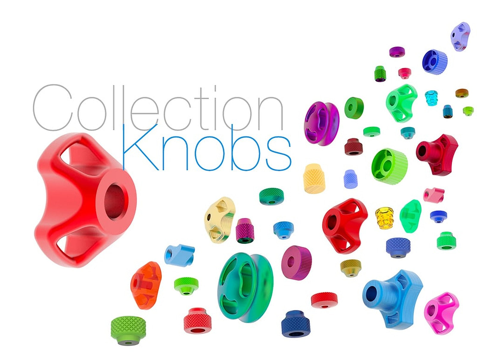 Knobs Collection – 3D Baskı Modeli
