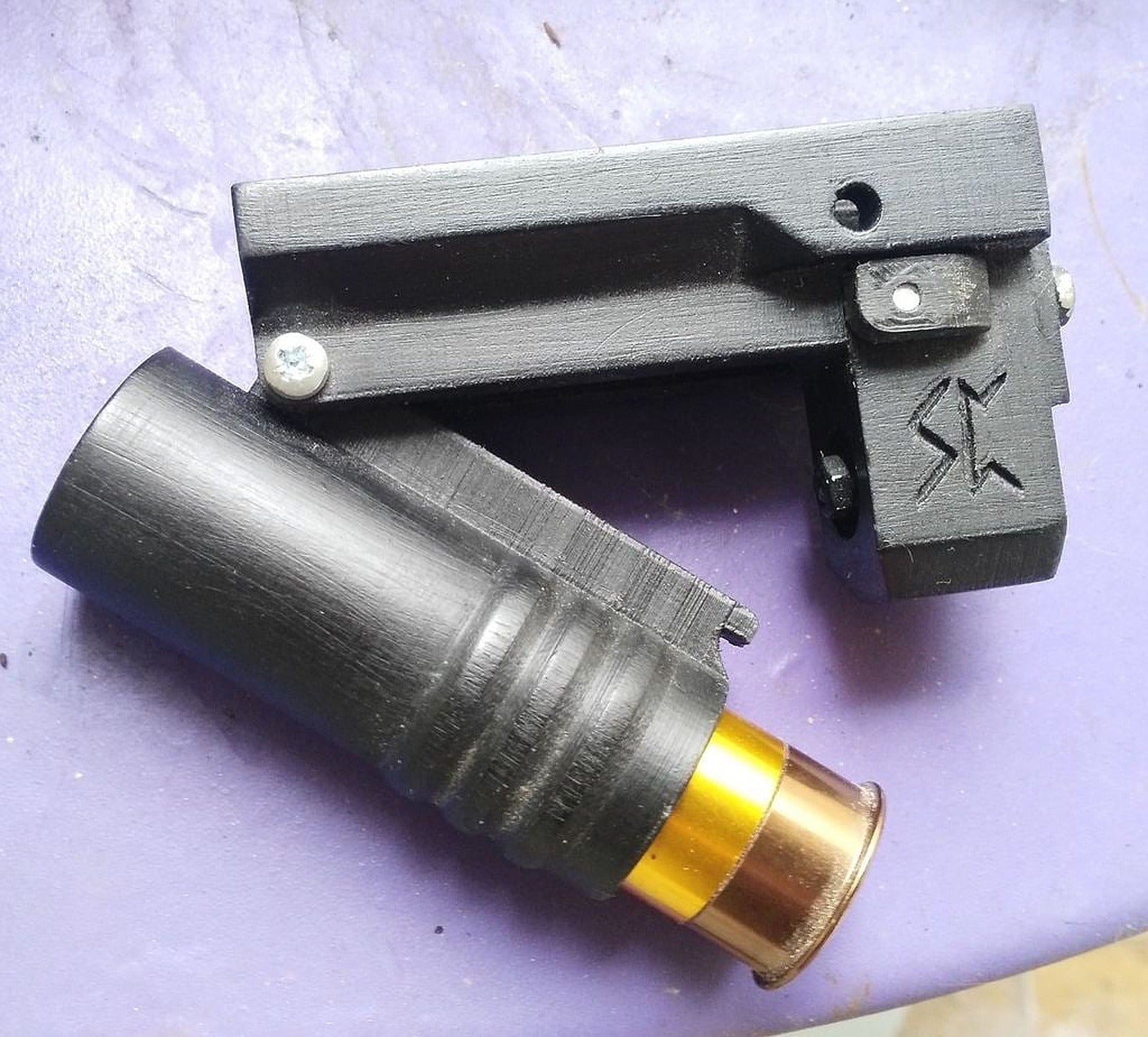 Hyrr, the airsoft pistol shotgun – 3D Baskı Modeli