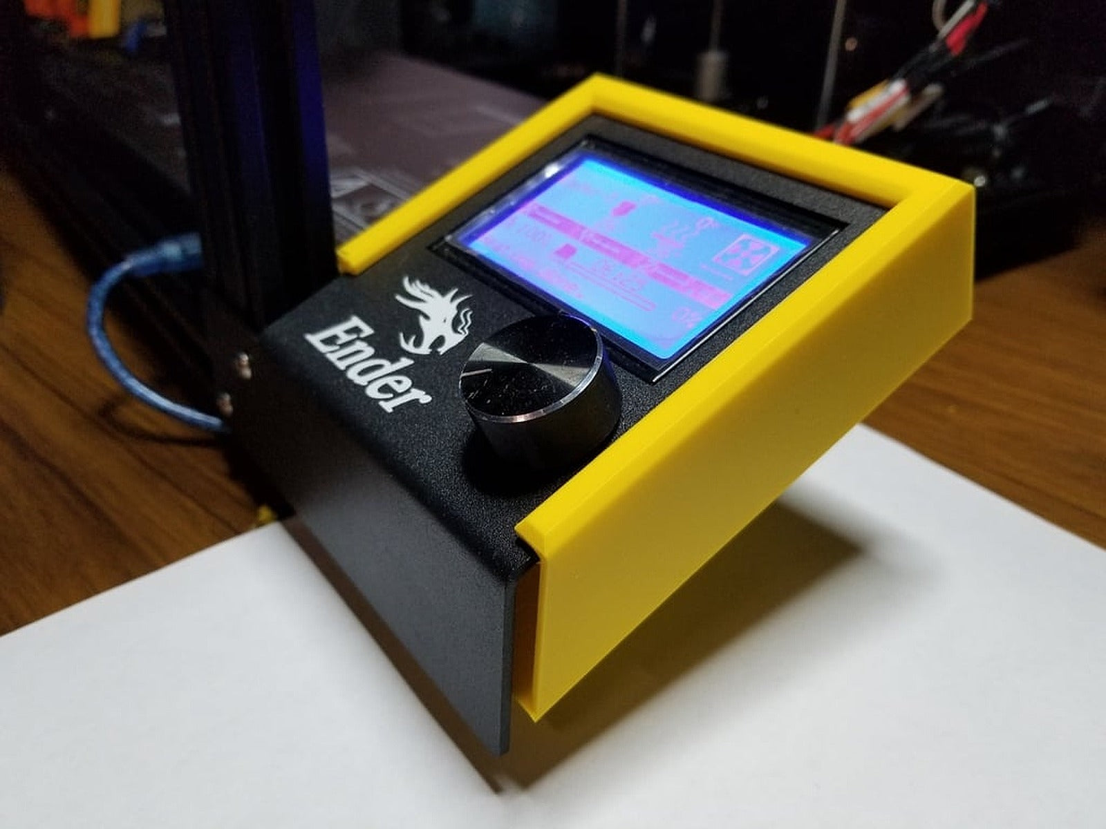 Ender-5 Control Panel Back Cover – 3D Baskı Modeli