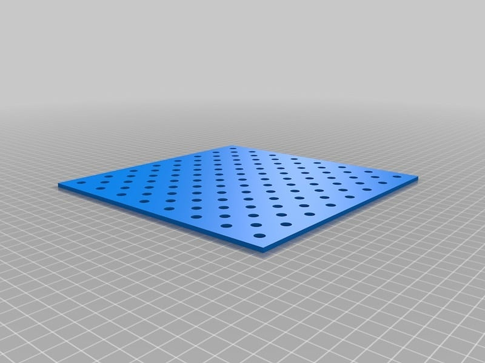 Printable Pegboard – 3D Baskı Modeli
