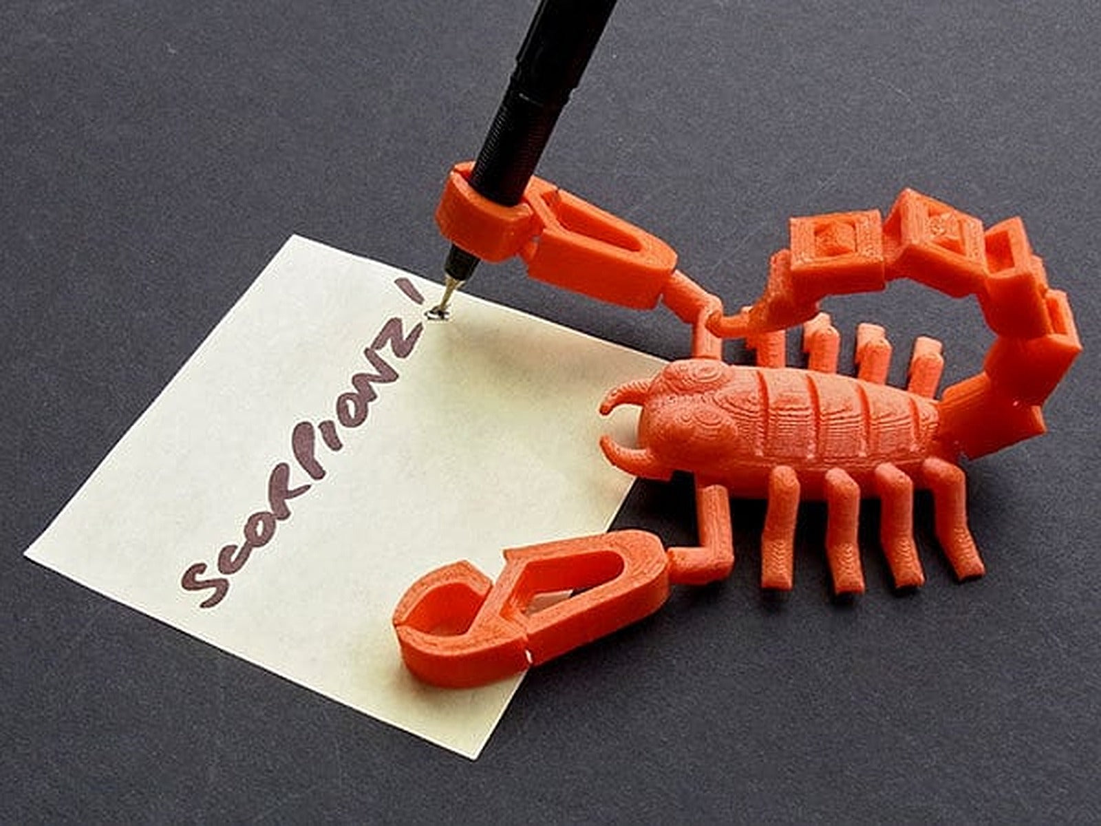 Scorpionz... with Rotating Tail and Pincers that Nip! – 3D Baskı Modeli