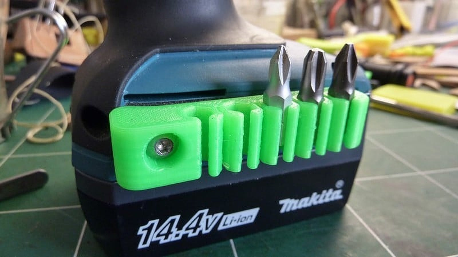 Makita bit stand (Flexible hex shape) – 3D Baskı Modeli