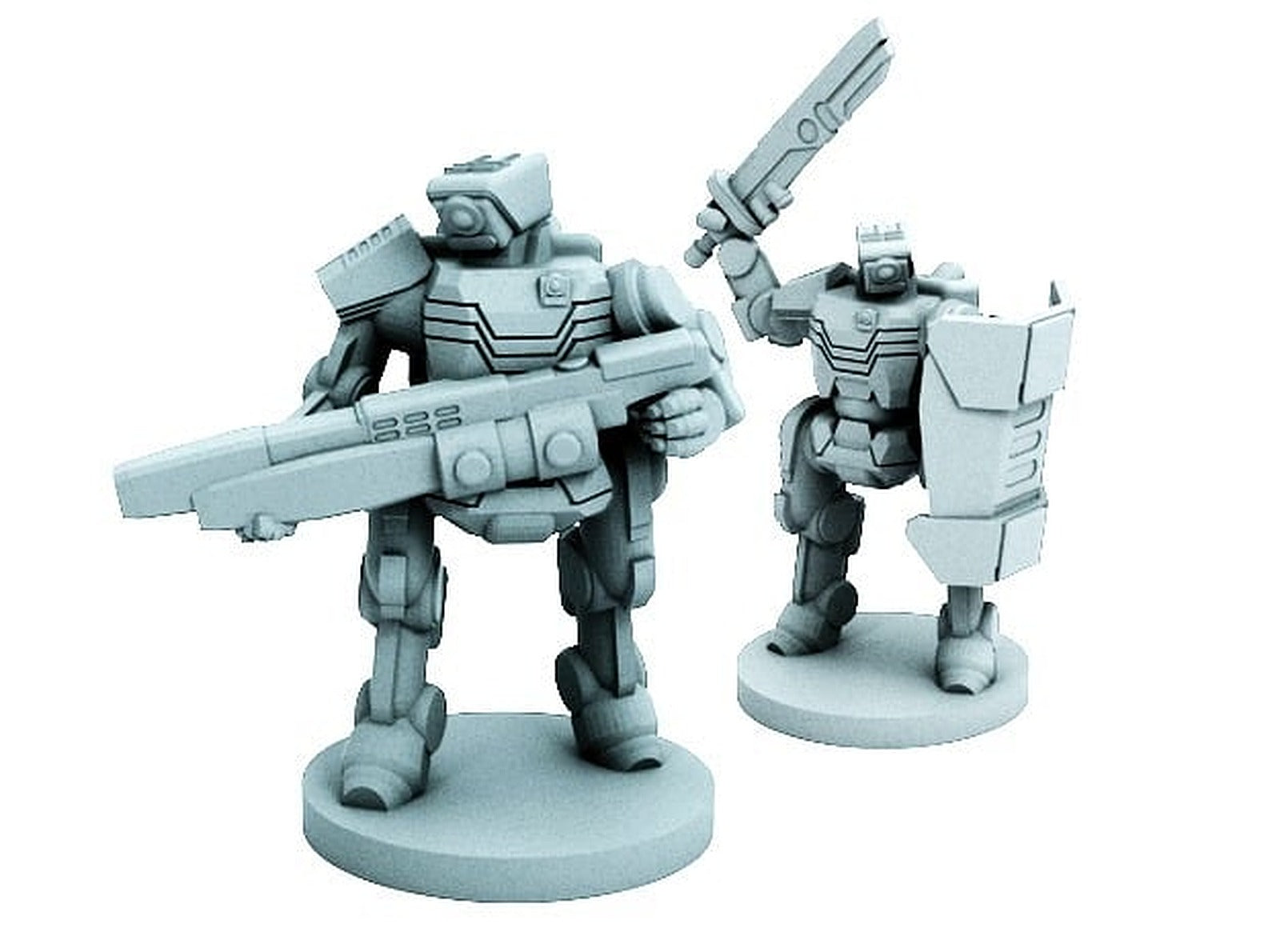 C-Series Cyclops Automated Militia (18mm scale) – 3D Baskı Modeli