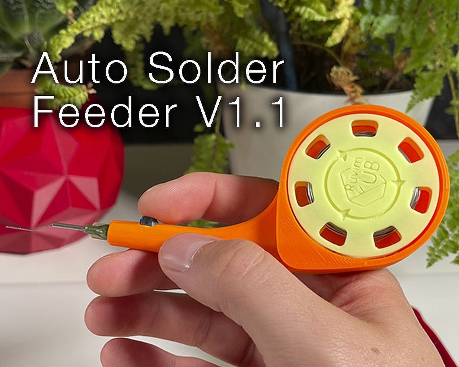 Auto Solder Feeder V1.1 – 3D Baskı Modeli