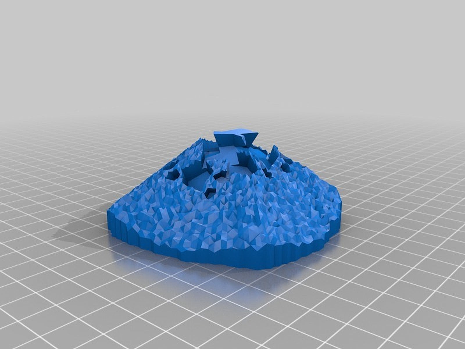 Crystal Cluster – 3D Baskı Modeli