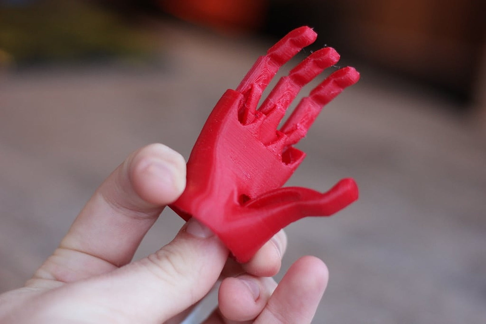 Miniature Robotic Hand for NinjaFlex by Open Bionics – 3D Baskı Modeli