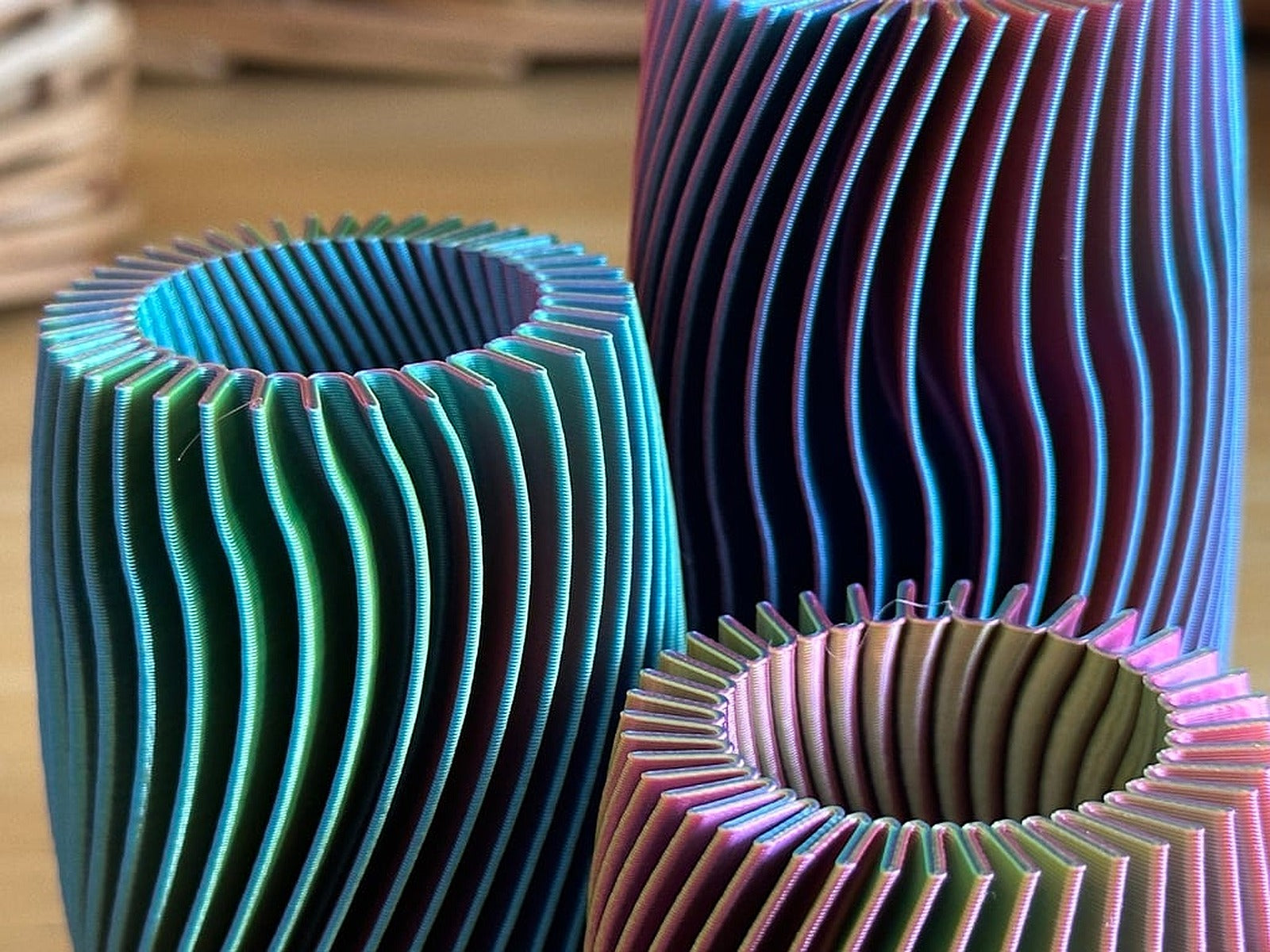 Radial Rib vazo – 3D Baskı Modeli