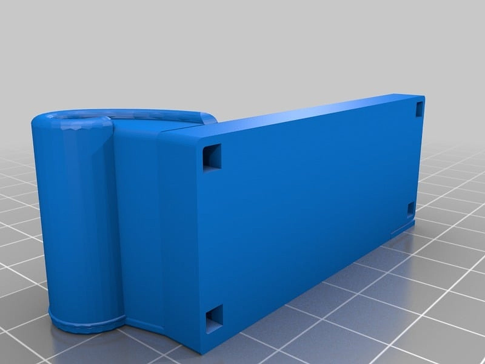 Miniature Queen Anne Chaise Lounge – 3D Baskı Modeli