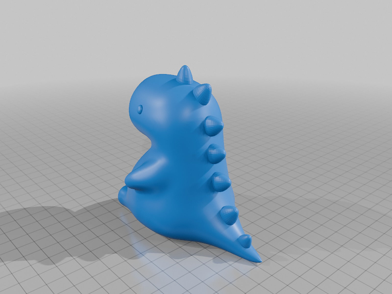 Chubby Dinosaur – 3D Baskı Modeli