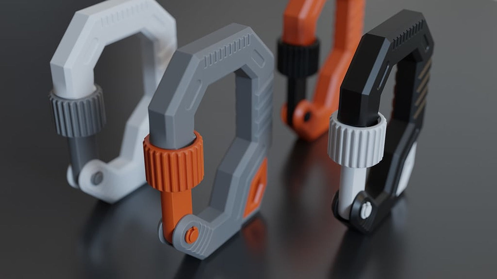 Screw Lock Carakutu/düzenleyicier – 3D Baskı Modeli