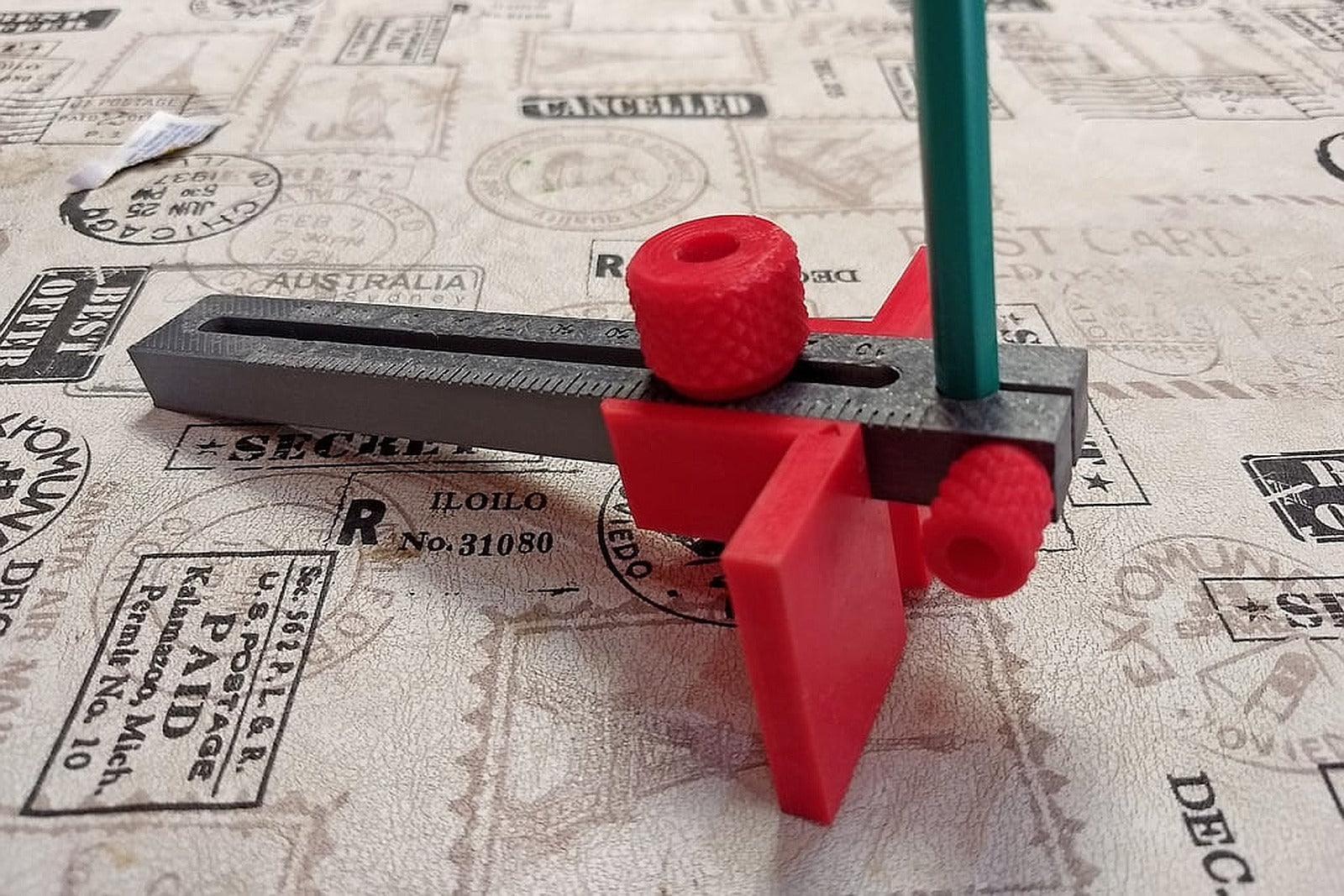 Woodworking Marking Gauge Tool – 3D Baskı Modeli