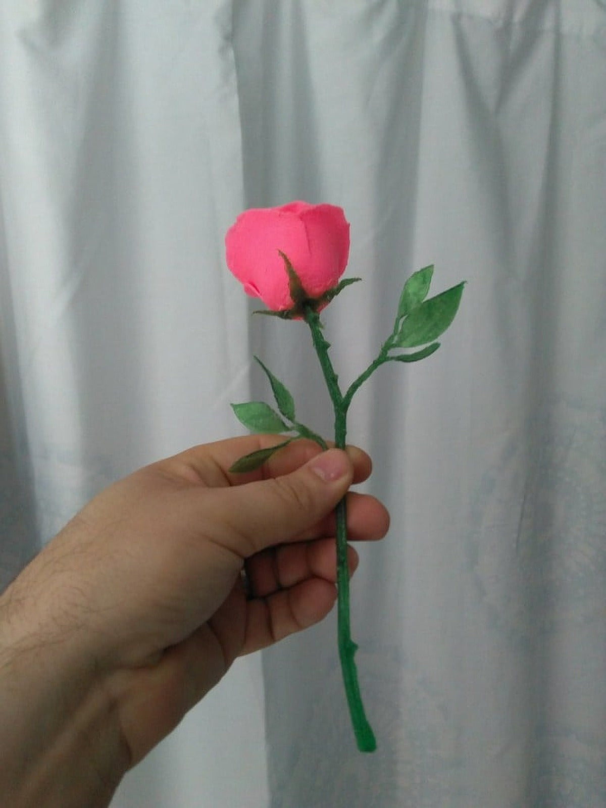 Rose and thorn stem – 3D Baskı Modeli