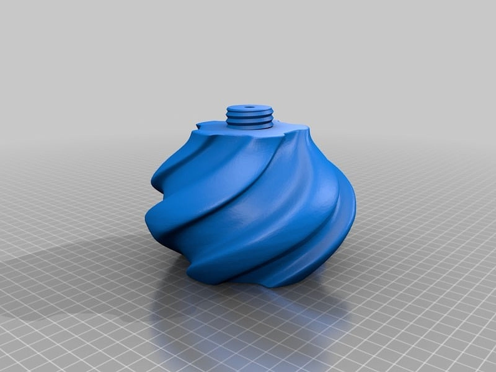 Victorian Hurricane Lamp – 3D Baskı Modeli