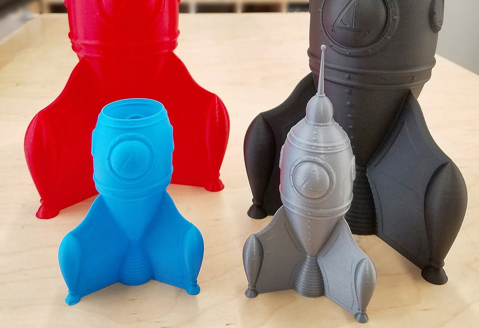 gCreate Spiral vazo Rocket – 3D Baskı Modeli