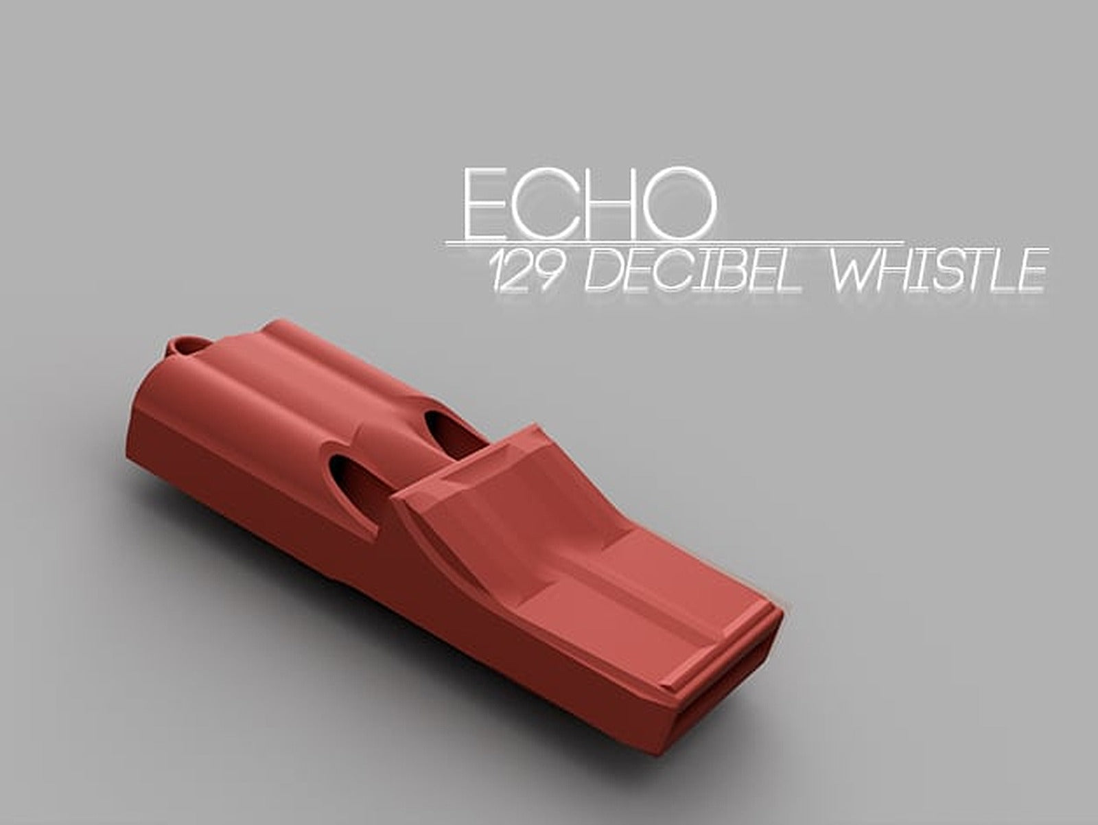 Echo | 3 tone whistle – 3D Baskı Modeli