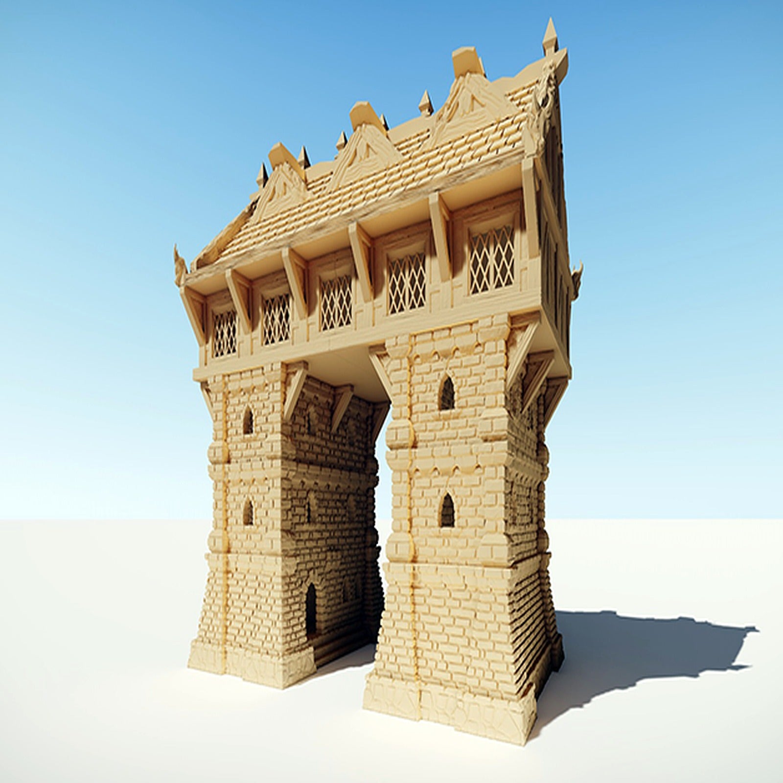 Ulvheim Bridgehouse – 3D Baskı Modeli